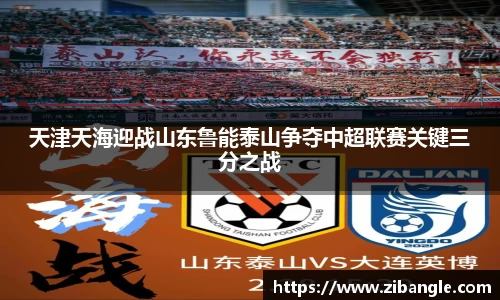 天津天海迎战山东鲁能泰山争夺中超联赛关键三分之战